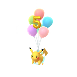 Event - 0025 - Pikachu (Flying 5th Anniversary)